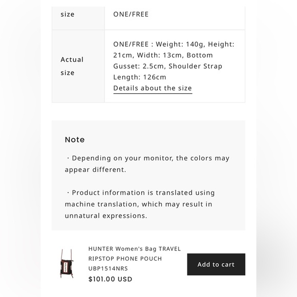 Hunter Travel Ripstop Phone Pouch - Picture 5 of 12